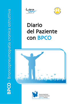 Diario del Paziente con BPCO - Associazione Italiana Pazienti BPCO