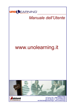 Manuale Unolearning