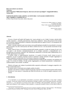 Partecipazione e Relazione