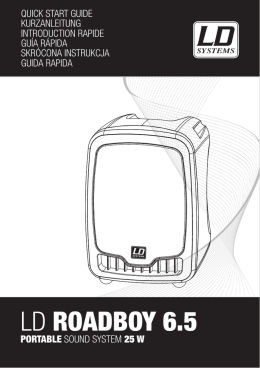 LD ROADBOY 6.5 - produktinfo.conrad.com