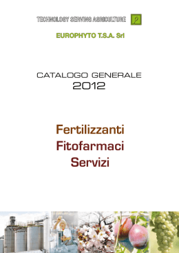 Scarica il catalogo Europhyto 2012