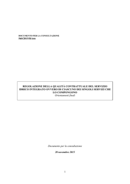 Scarica il testo in formato PDF - Autorit&agrave; per l`energia elettrica e il gas