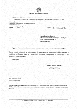 Determinazione su Esami finali IeFP