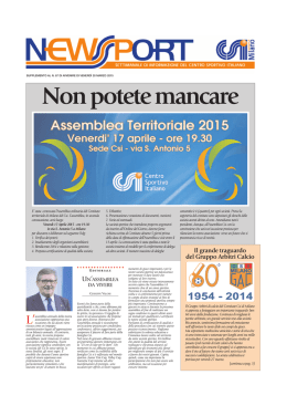 PAGINA 1 - CSI Milano