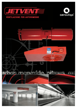 VENTILAZIONE PER AUTORIMESSE