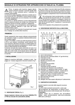 Manuale di istruzioni in italiano
