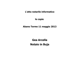 (PD)11 maggio 2013 - Comitato Interregionale Dei Consigli Notarili