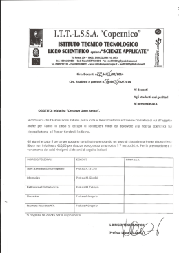I.T.T.-L.S.S.A. “Copernico” ISTITUTO TEGNI00 TECNOLUGIGU