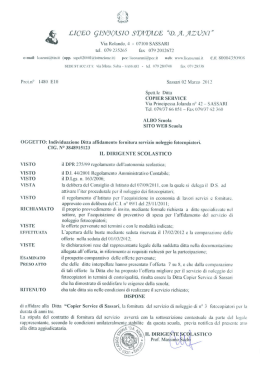 Via Rolando. 4 - 07100 SASSARI