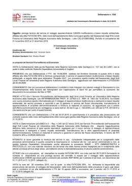 Deliberazione n. 1208 del 18.12.2015