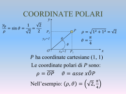 Lezione 5 - Numeri complessi e coordinate polari