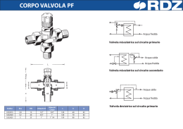 CORPO VALVOLA PF