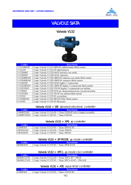WATERBOOK 2006-2007 - LISTINO GENERALE