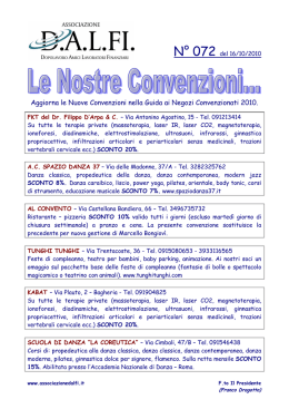 le nostre convenzioni