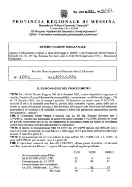 PROVINCIA REGIONALE DI MESSINA