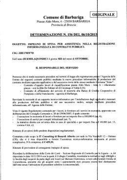 ORIGINALE - Comune di Barbariga