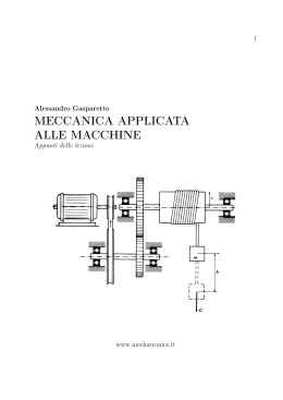 Meccanica applicata alle macchine