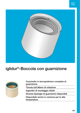 iglidur®-Boccola con guarnizione