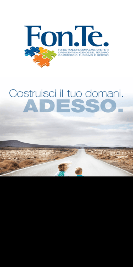 Costruisci il tuo futuro