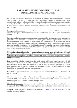 tasi - Comune di Arzignano - Servizi on-line
