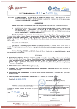 sa&rdquo; - Centro Residenziale Anziani, Cittadella