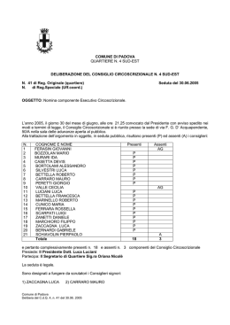 Leggi - Comune di Padova