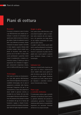 Catalogo Piano Cottura AEG