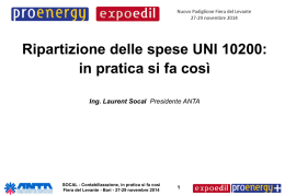 in pratica si fa cos&igrave;