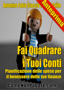 Modulo 11 &ndash; Fai quadrare i tuoi conti