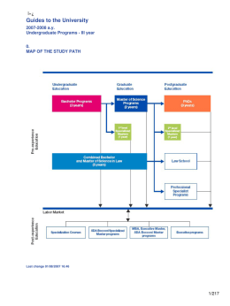 Undergraduate Programs - III year - CERTeT Bocconi
