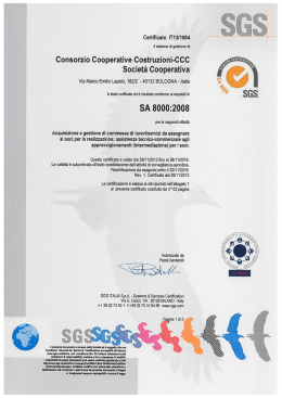Consorzio Cooperative Costruzioni