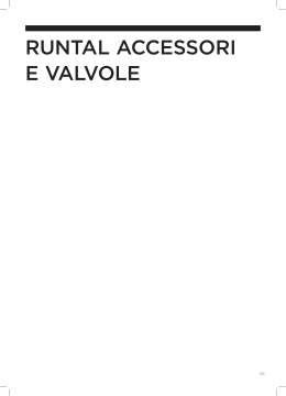 Accessori e valvole