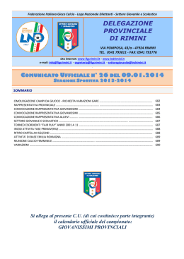 stagione sportiva 2013 - 2014