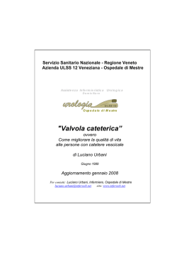 Valvola cateterica 1999
