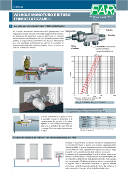 ST.07.05.00 - Valvole monotubo e bitubo