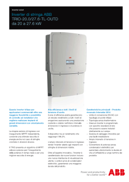Inverter di stringa ABB TRIO-20.0_27.6-TL-OUTD