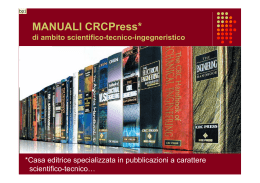 Crc Press - Portale delle Biblioteche
