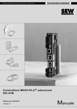 Controllore MOVI-PLC® advanced DHE41B/DHF41B/DHR41B