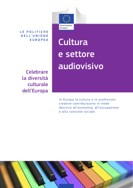 Cultura e Settore Audiovisivo