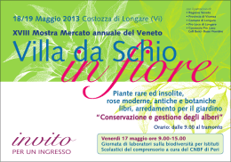 Villa da Schio in fiore 2013- invitodef