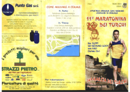Locandina - Atletica Varazze