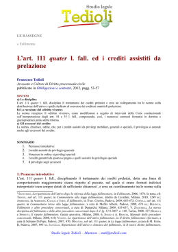 testo integrale - Studio legale Tedioli
