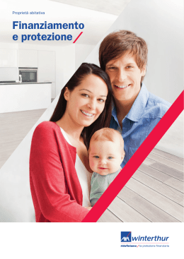 Proprietà abitativa - Finanziamento e protezione