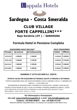 Sardegna - Costa Smeralda