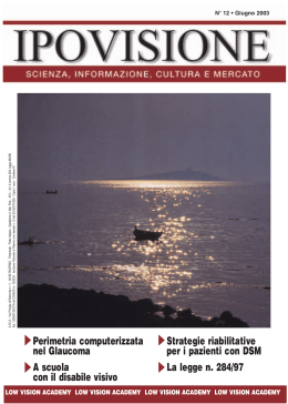 IV Congresso Nazionale LOW VISION ACADEMY