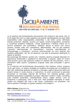 Siciliambiente Documentary Film Festival