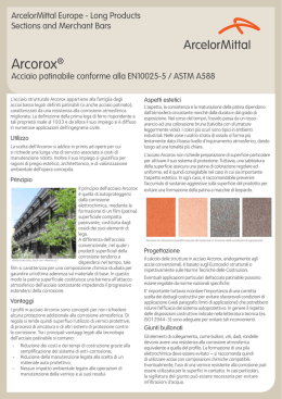 Arcorox® - ArcelorMittal Sections