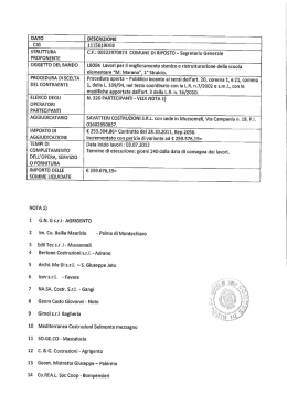 Ex Art 1 elenco procedimenti Segretario