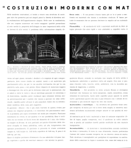 Costruzioni moderne con materiale moderno