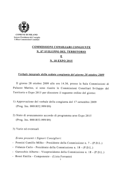 Leggi il verbale